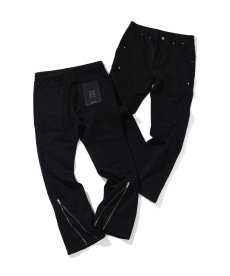 画像1: EL REIGN(エルレイン)  / BLACK ZIPPER STUDS BOTTOM (1)
