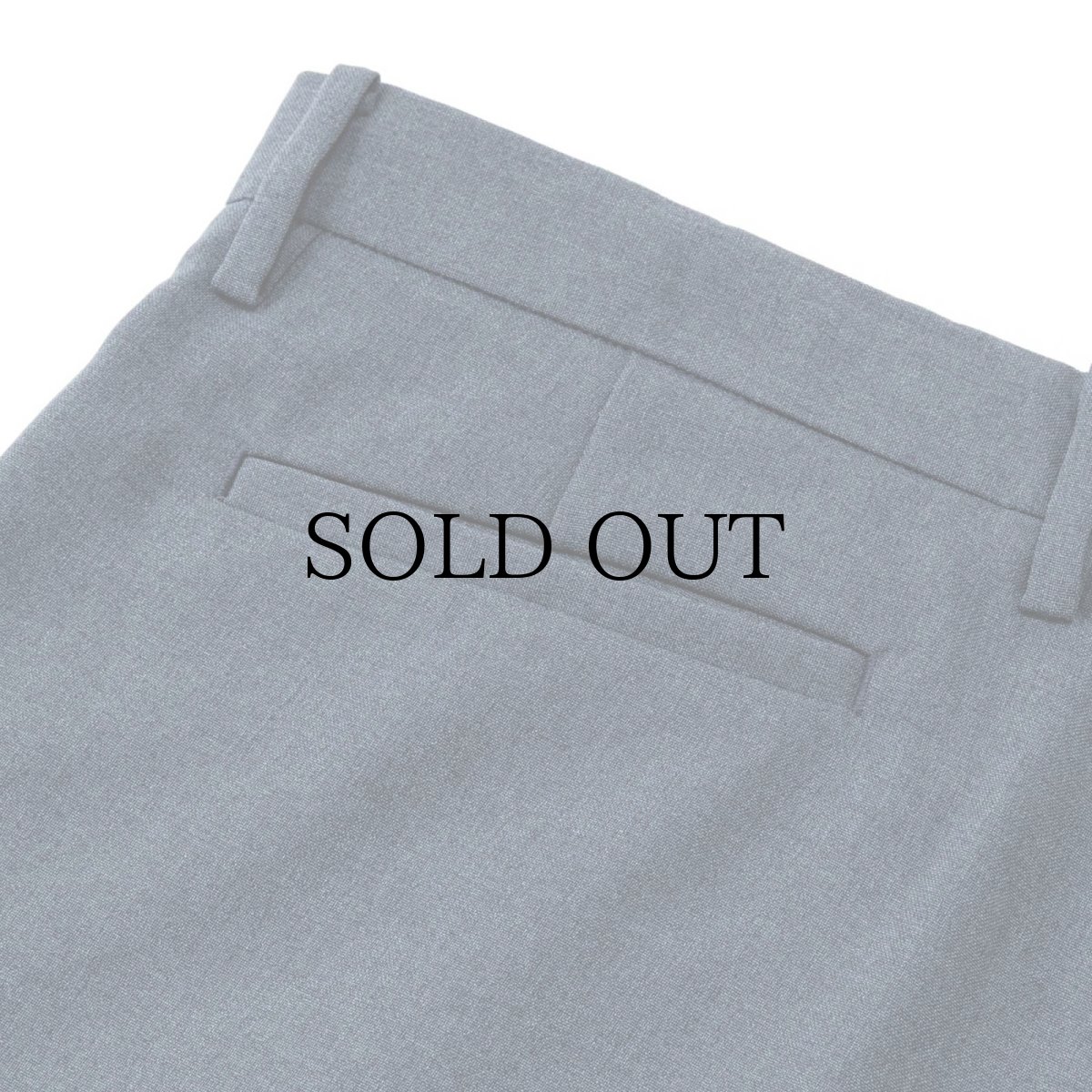 画像8: CALEE(キャリー) / VINTAGE TYPE CROPPED SLACKS (8)