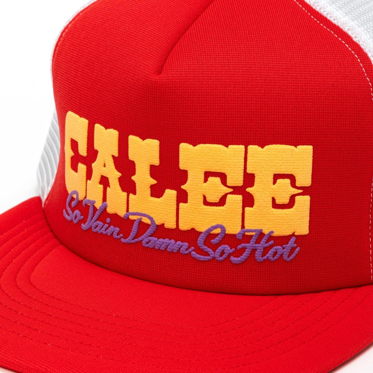 画像6: CALEE(キャリー) / CALEE LOGO MESH CAP (6)
