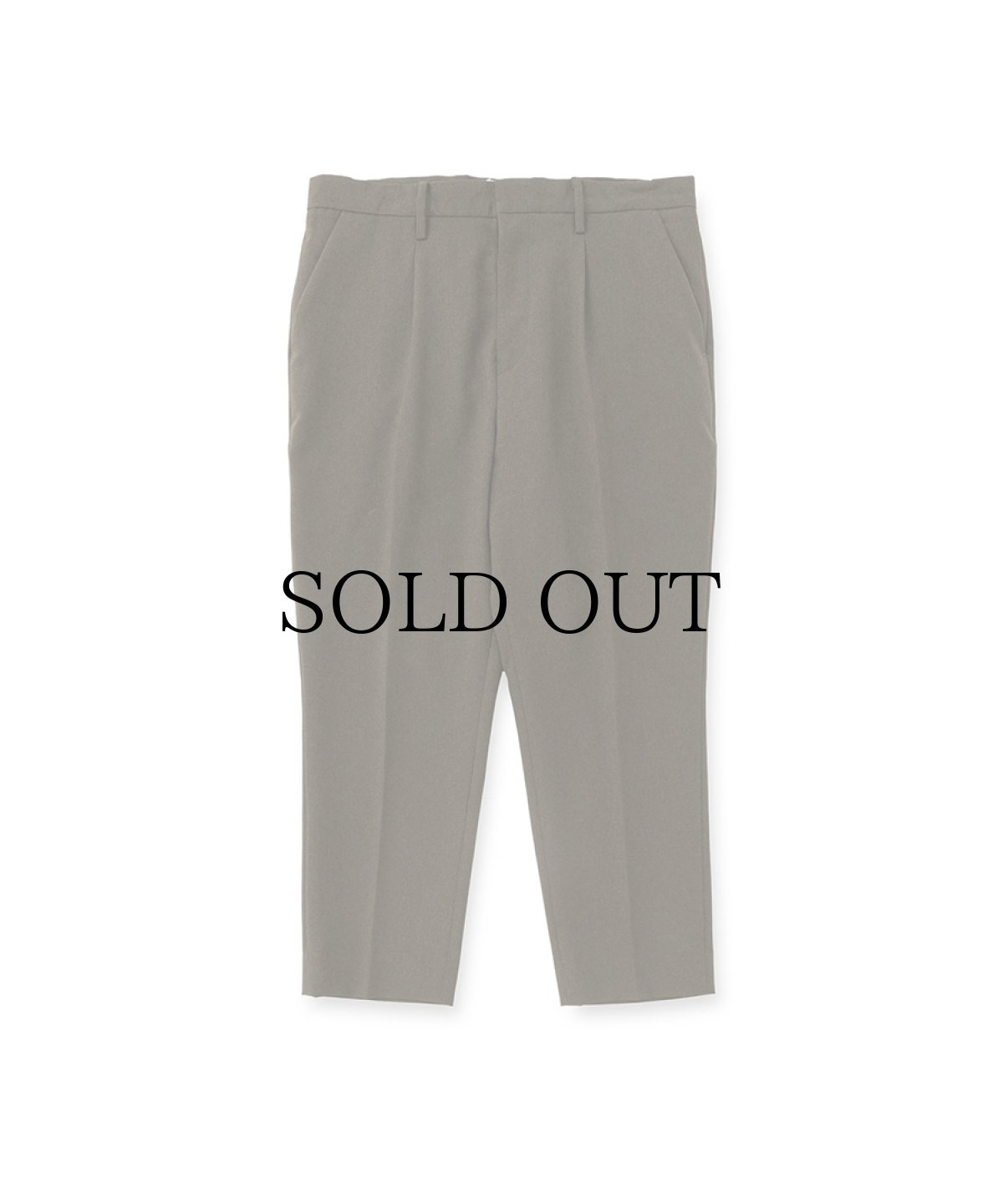 画像3: CALEE(キャリー) / VINTAGE TYPE CROPPED SLACKS (3)