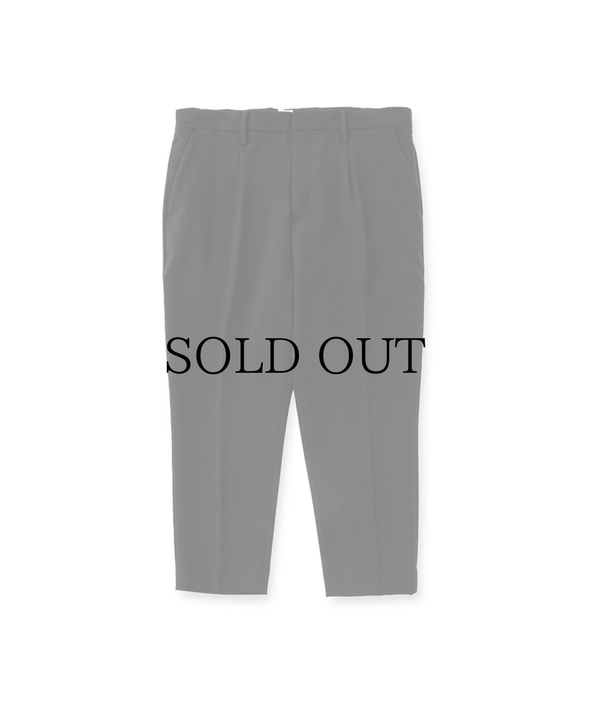 画像1: CALEE(キャリー) / VINTAGE TYPE CROPPED SLACKS (1)