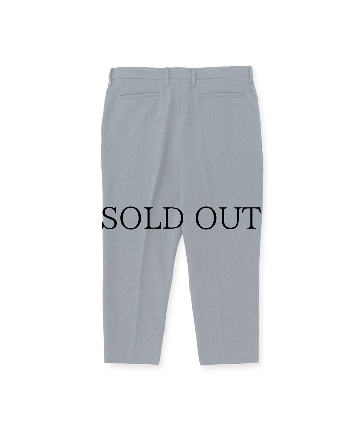 画像4: CALEE(キャリー) / VINTAGE TYPE CROPPED SLACKS (4)