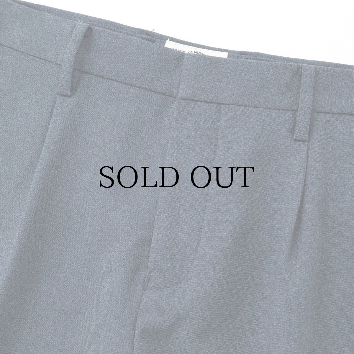 画像5: CALEE(キャリー) / VINTAGE TYPE CROPPED SLACKS (5)