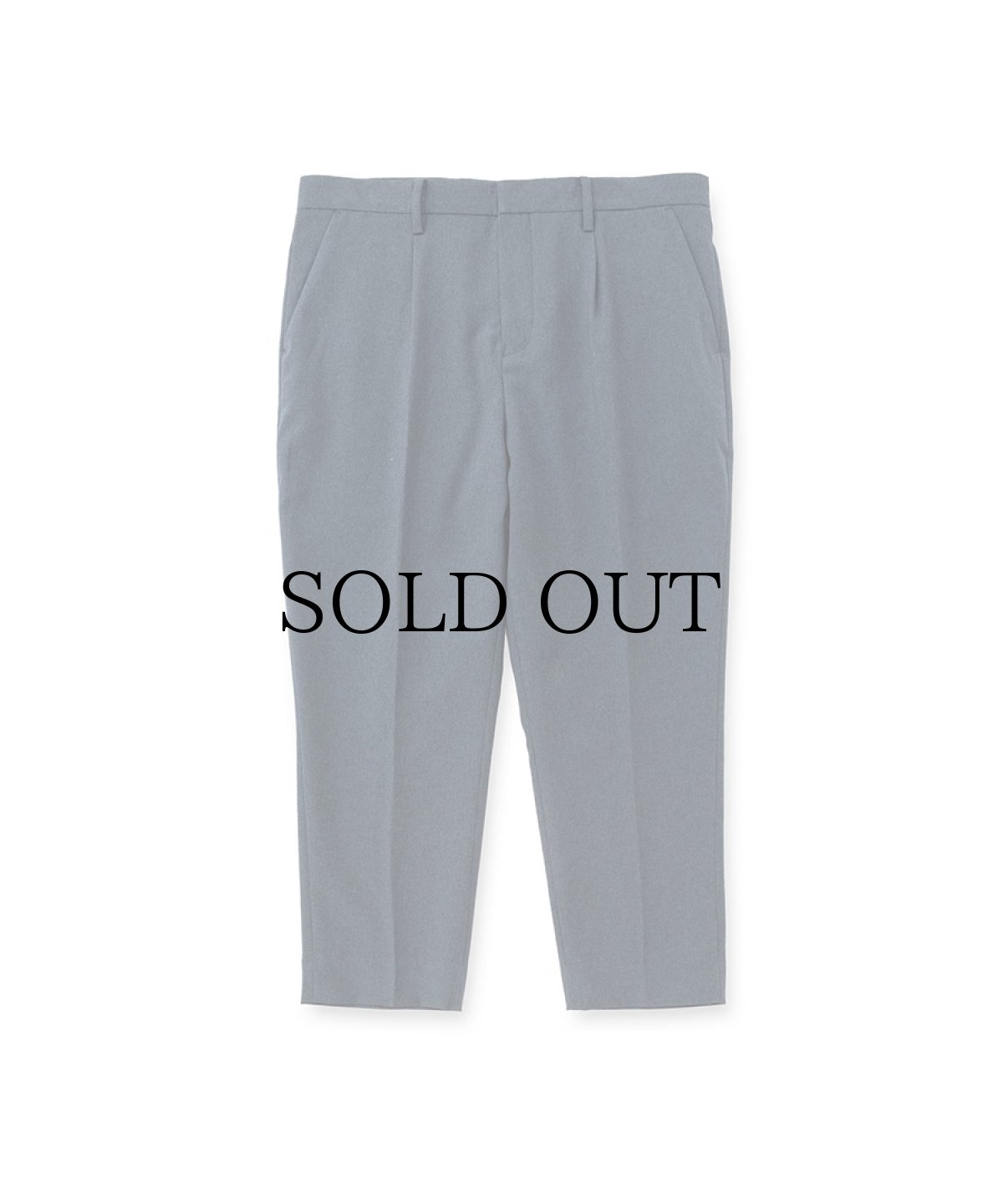 画像2: CALEE(キャリー) / VINTAGE TYPE CROPPED SLACKS (2)