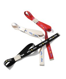画像1: ALLY&DIA / SHINE LOGO CLIP BELT (1)