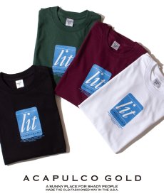 画像1: ACAPULCO GOLD(アカプルコゴールド) / LIT UP TEE (1)