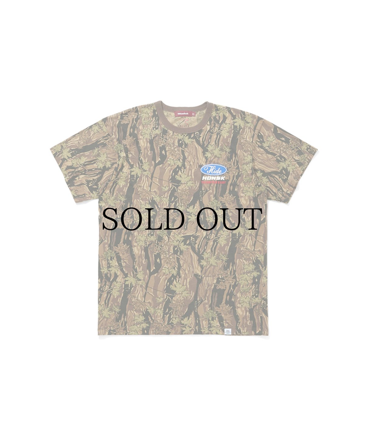 画像1: HIDEANDSEEK(ハイドアンドシーク) / HDNSK S/S Tee (Camo) (1)