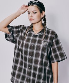 画像6: HIDEANDSEEK(ハイドアンドシーク) / Check S/S Shirt (6)