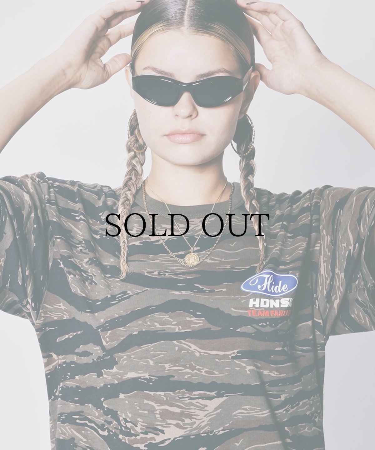 画像5: HIDEANDSEEK(ハイドアンドシーク) / HDNSK S/S Tee (Camo) (5)