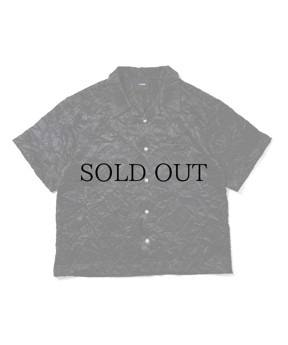 画像2: EL REIGN(エルレイン) / CRINKLED PEARL SHIRTS (2)