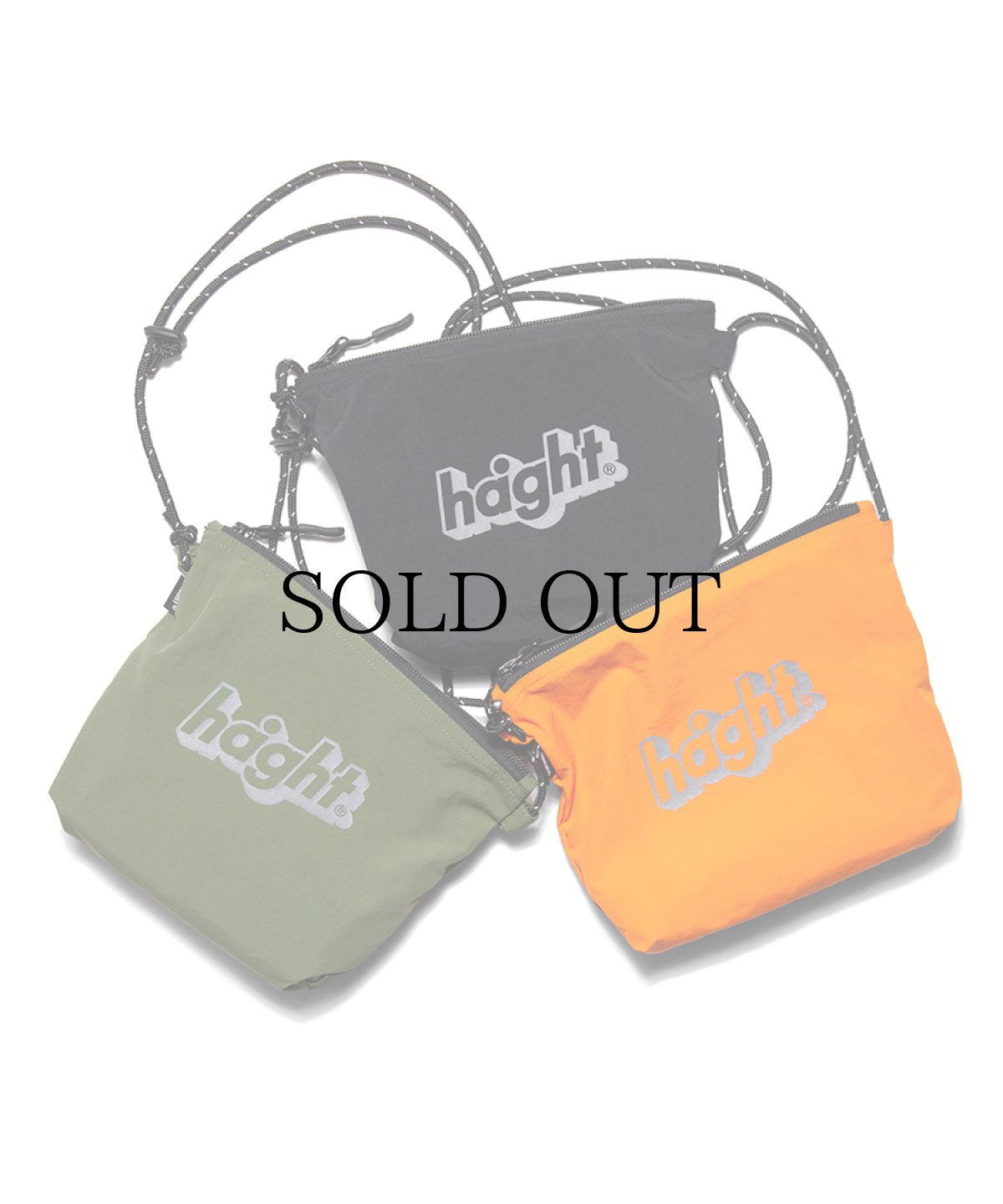 画像1: HAIGHT / CORE LOGO SACOCHE (1)
