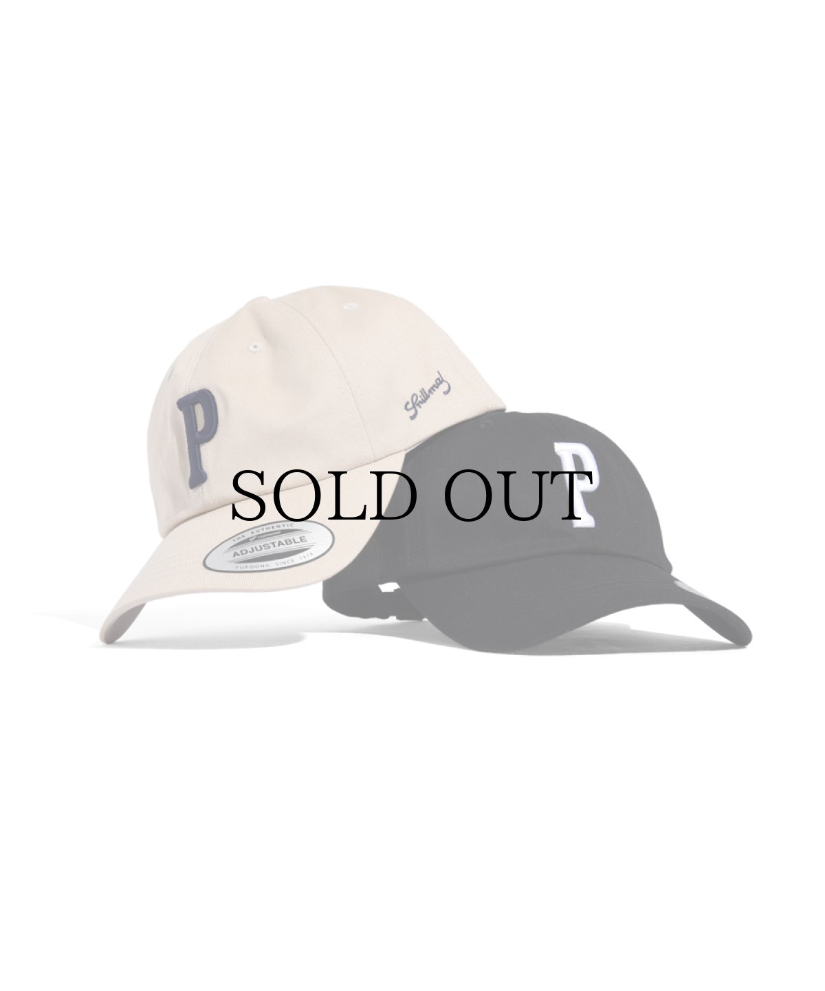 画像1: PRILLMAL(プリルマル) / BLUNTS P !!! COTTON TWILL CAP (1)
