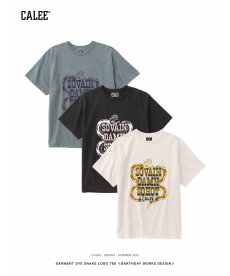 画像7: CALEE(キャリー) / GARMENT DYE SNAKE LOGO TEE ＜BARTHDAY WORKS DESIGN＞ (7)