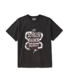 画像1: CALEE(キャリー) / GARMENT DYE SNAKE LOGO TEE ＜BARTHDAY WORKS DESIGN＞ (1)