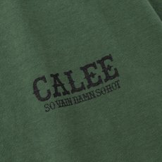 画像12: CALEE(キャリー) / GARMENT DYE CALEE LOGO TEE (12)