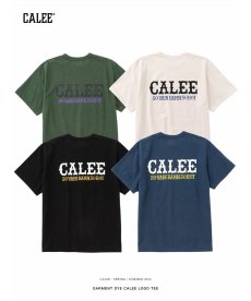 画像15: CALEE(キャリー) / GARMENT DYE CALEE LOGO TEE (15)