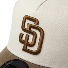 画像8: NEW ERA / 9FORTY A-Frame トラッカー MLB Side Patch サンディエゴ・パドレス (8)