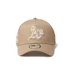 画像2: NEW ERA / 9FORTY A-Frame トラッカー MLB Side Patch オークランド・アスレチックス (2)
