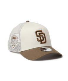 画像1: NEW ERA / 9FORTY A-Frame トラッカー MLB Side Patch サンディエゴ・パドレス (1)