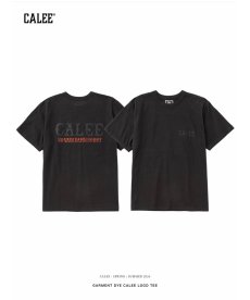 画像16: CALEE(キャリー) / GARMENT DYE CALEE LOGO TEE (16)
