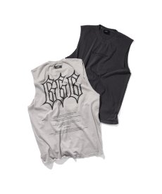 画像1: EL REIGN(エルレイン) / RAW EDGE SLEEVELESS (1)
