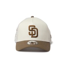 画像2: NEW ERA / 9FORTY A-Frame トラッカー MLB Side Patch サンディエゴ・パドレス (2)