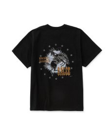 画像1: CALEE(キャリー) / GARMENT DYE IRON HORSE TEE ＜BARTHDAY WORKS DESIGN＞ (1)