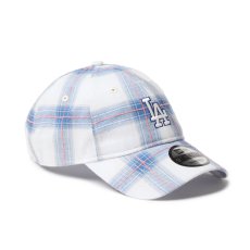 画像3: NEW ERA / 9TWENTY Ombre Plaid オンブレチェック ロサンゼルス・ドジャース (3)