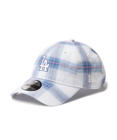 画像1: NEW ERA / 9TWENTY Ombre Plaid オンブレチェック ロサンゼルス・ドジャース (1)