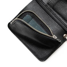 画像7: CALEE(キャリー) / STUDS LEATHER FLAP HALF WALLET (7)