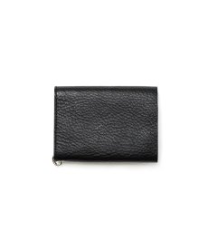画像2: CALEE(キャリー) / STUDS LEATHER FLAP HALF WALLET (2)