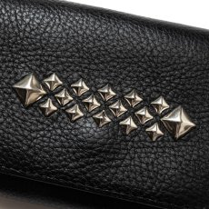 画像4: CALEE(キャリー) / STUDS LEATHER MULTI WALLET (4)