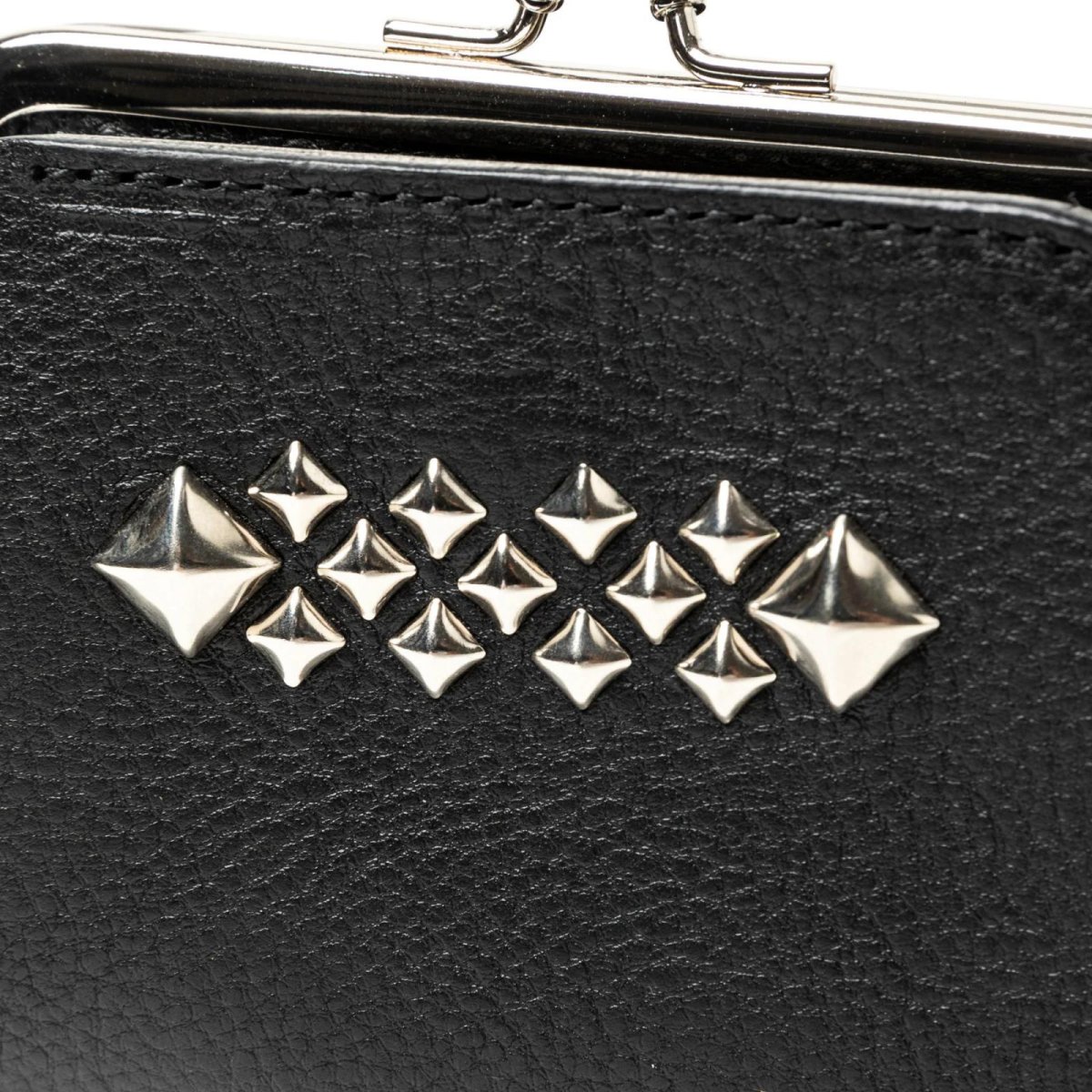 画像4: CALEE(キャリー) / STUDS LEATHER INTERNAL FLEX FRAME TYPE MULTI WALLET (4)