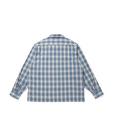 画像4: HIDEANDSEEK(ハイドアンドシーク) / Ombre Check L/S Shirt(26aw) (4)