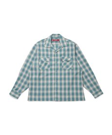画像3: HIDEANDSEEK(ハイドアンドシーク) / Ombre Check L/S Shirt(26aw) (3)