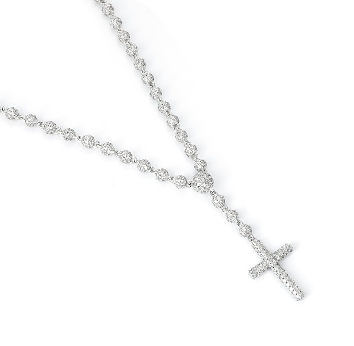 画像2: $ole only(ソールオンリー) / Rosario Cross Necklace (2)
