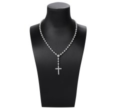 画像6: $ole only(ソールオンリー) / Rosario Cross Necklace (6)