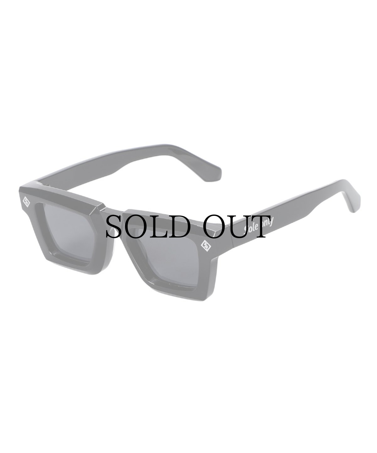 画像1: $ole only(ソールオンリー) / Monarch Square sunglasses (1)