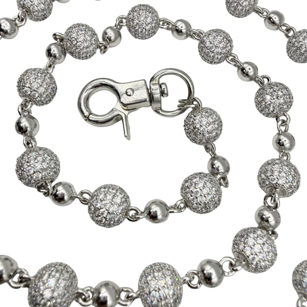 画像2: $ole only(ソールオンリー) / Sphere Wallet Chain 8mm 24inch (2)