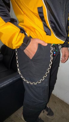 画像4: $ole only(ソールオンリー) / Sphere Wallet Chain 10mm 24inch (4)