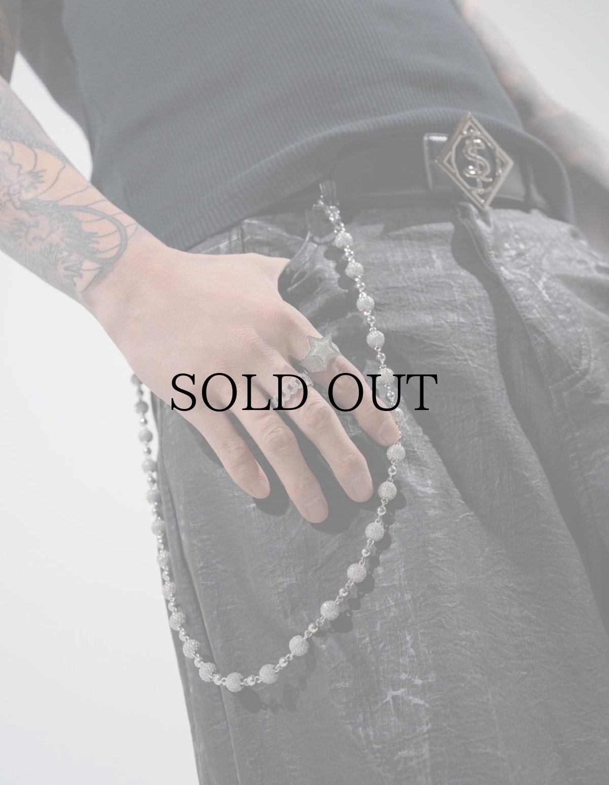 画像7: $ole only(ソールオンリー) / Sphere Wallet Chain 8mm 24inch (7)