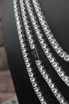 画像8: $ole only(ソールオンリー) / CZ Diamond 2mm Tennis Chain Necklace Silver 18inch (8)