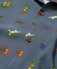 画像11: ALLY&DIA / FLOWER ALLOVER ALOHA SHIRTS (11)