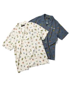 画像1: ALLY&DIA / FLOWER ALLOVER ALOHA SHIRTS (1)