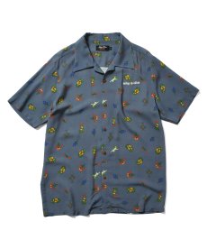 画像3: ALLY&DIA / FLOWER ALLOVER ALOHA SHIRTS (3)