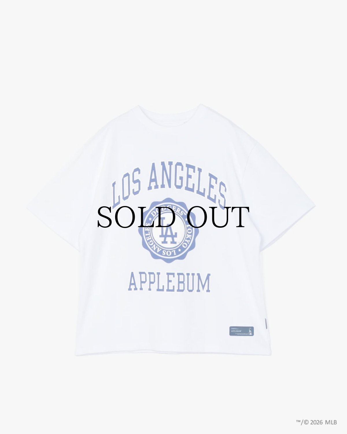 画像1: APPLEBUM(アップルバム) / “LA Dodgers” College T-shirt (1)