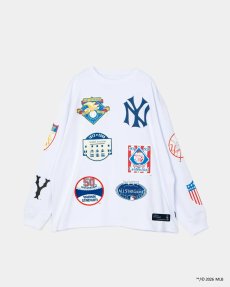 画像1: APPLEBUM(アップルバム) / "New York Yankees" Wappen L/S T-shirt (1)