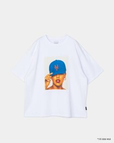 画像1: APPLEBUM(アップルバム) / “ METS GIRL” T-shirt (1)