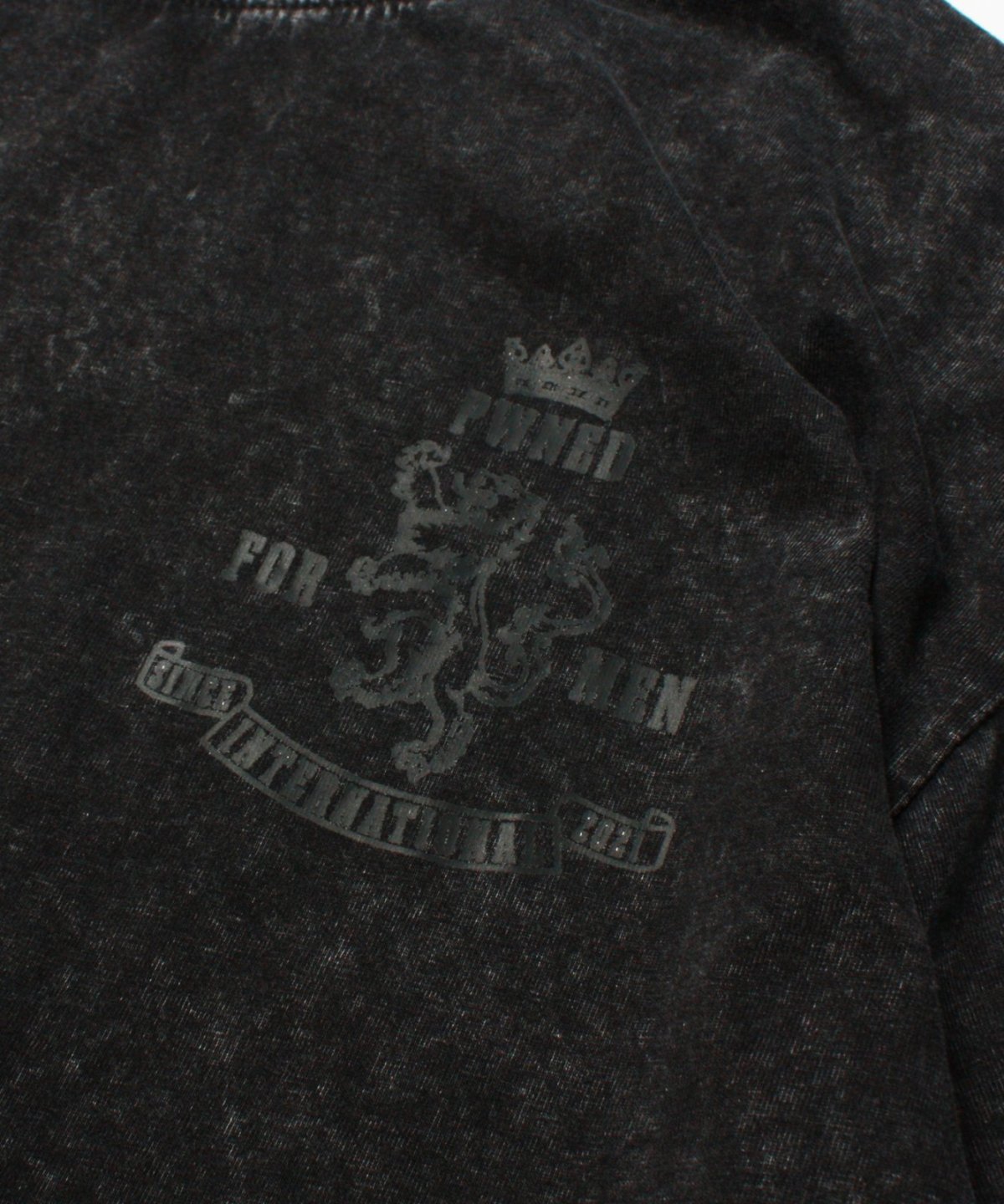 画像10: PWNED(パウンド) / EMBLEM EMBROIDERED WASHED S/S TEE (10)