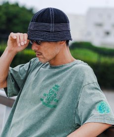 画像6: PWNED(パウンド) / PWNED DENIM BUCKET HAT (6)
